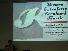 WWB TV.Typespotting Lecture by Verena Gerlach